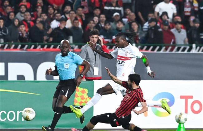 الكونفدرالية الأفريقية.. الحكم يلغي هدف الزمالك واتحاد الجزائر يتقدم من ضربة جزاء