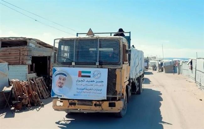 الإمارات تقدم أكثر من 600 طن من المساعدات لقطاع غزة