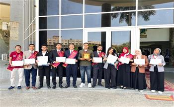جامعة أسيوط الأهلية تحصد جائزة "سفراء النوايا الحسنة" عن قطاع وسط وجنوب الصعيد بملتقى الجامعات المصرية