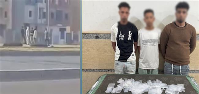 ضبط 3 أشخاص لترويجهم المواد المخدرة بأحد شوارع أكتوبر 