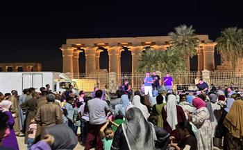 ثقافة الأقصر تختتم احتفالات عيد الأضحى بساحة أبو الحجاج 