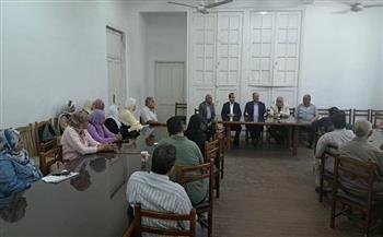 رئيس مركز البحوث الزراعية يتفقد معهدي "وقاية النباتات" و"الإنتاج الحيواني" لمتابعة سير العمل وتحفيز الابتكار 