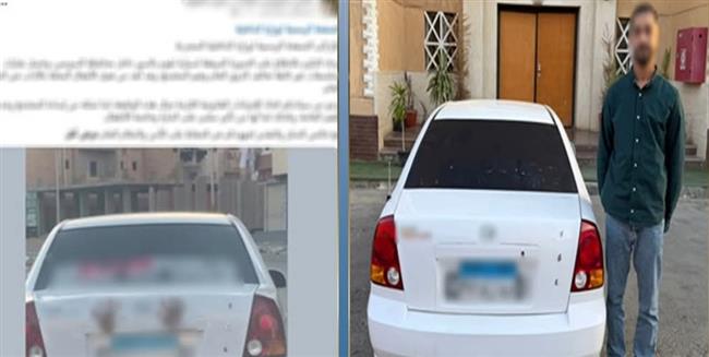 الداخلية تكشف ملابسات وضع ملصقات خادشة للحياء على سيارة بالسويس والتحفظ عليها