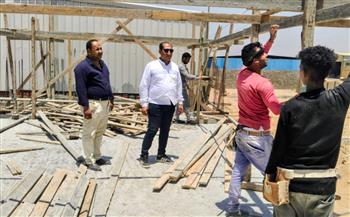   إزالة ٢٠ حالة تعدي بالبناء المخالف على املاك الدولة و الاراضي الزراعية بمحافظة الشرقية