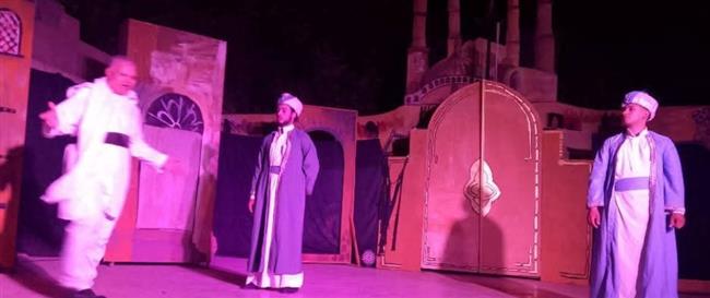 إقبال على العرض المسرحي "من قتل البشتيلي" بقصر ثقافة مغاغة