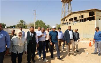 محافظ المنيا: محطتان جديدتان لمياه الشرب بالظهير الصحراوي بتكلفة 150 مليون جنيه