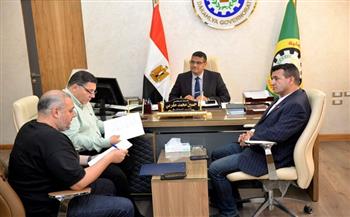 نائب محافظ الدقهلية يترأس لجنة التصرفات العقارية لبحث طلبات التصرف الخاصة بمستثمري المنطقة الصناعية في جمصة