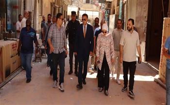ضمن الخطة الاستثمارية.. محافظ القليوبية يتابع أعمال تطوير الشوارع الداخلية بمدينة بنها 