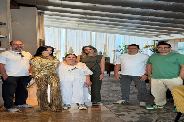 كواليس إعلان هيفاء وهبي الجديد  