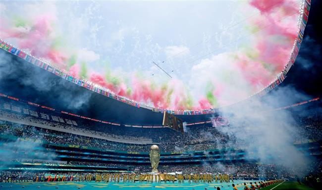 كأس العالم 2026.. أجواء حفل افتتاح المونديال تشعل مكسيكو سيتي.. صور