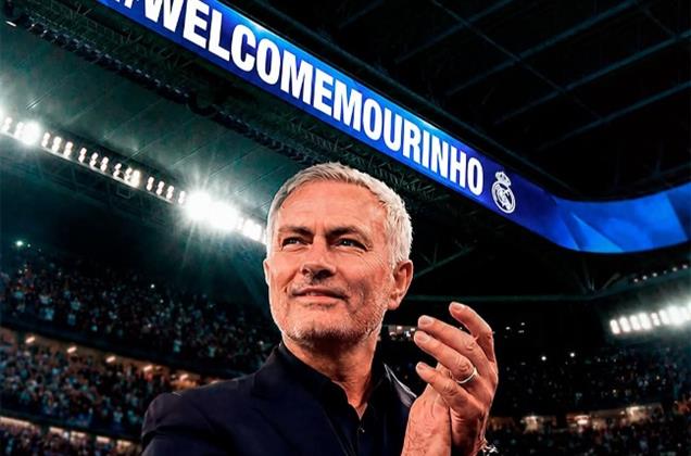 رسميا.. جوزيه مورينيو مديرًا فنيًا لفريق ريال مدريد في ولاية ثانية