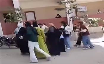 ضبط المتهمة بالتعدى على معلمة داخل احد لجان الاعداديه بمحافظه الشرقية