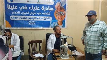 مبادرة "تمكين" بصناع الخير وبنك مصر تقدم خدمات طبية وتدريبية لـ217 مواطناً بنجع حمادي