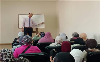 ورشة تفصيل ملابس بقصر ثقافة بنها