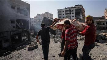 استشهاد فلسطيني بقصف مسيرة للاحتلال في مخيم البريج وسط قطاع غزة