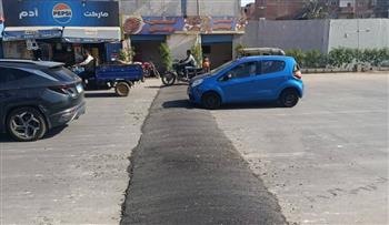 الجيزة تستجيب لشكاوى المواطنين وتنفذ مطبات صناعية بالطريق الأبيض ومحور المهندس شريف إسماعيل