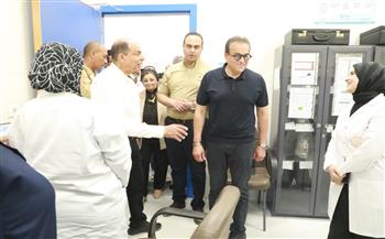 وزير الصحة يشدد على الجاهزية الكاملة لتشغيل التأمين الصحي الشامل بالمنيا