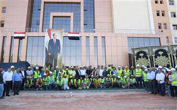 وزير الصحة يتفقد مشروع مستشفى أبو قرقاص الجديد ومستشفى دير مواس التخصصي بالمنيا 