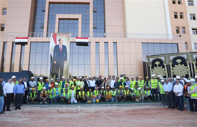 وزير الصحة يتفقد مشروع مستشفى أبو قرقاص الجديد ومستشفى دير مواس التخصصي بالمنيا 
