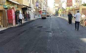  محافظ كفرالشيخ يتابع أعمال رصف شارع الفتح بفوه .. تطوير ورفع كفاءة الطرق وتحسين جودة الحياة لأهالينا 