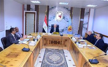 لجنة اختيار عميد كلية الزراعة بجامعة سوهاج تجري المقابلات الشخصية للمرشحين للعمادة