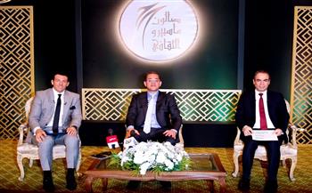 وزير المالية في صالون ماسبيرو الثقافي: زيادة ميزانية الوطنية للإعلام مليار جنيه سنويا