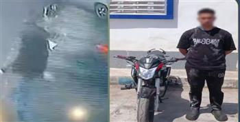 ضبط قائد دراجة نارية ببورسعيد لاتهامه بالاصطدام بسيدة والهرب من موقع الحادث