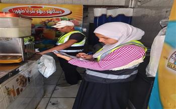 بورسعيد: حملة رقابية مكبرة بـ "الشرق والزهور" للكشف عن الألوان الصناعية وثاني أكسيد التيتانيوم