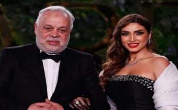 أشرف زكي وروجينا يحتفلان بتخرّج ابنتهما 