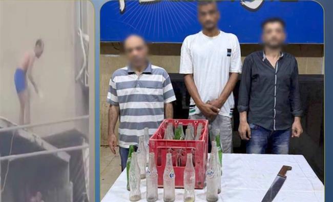 كشف ملابسات فيديو بلطجة وإلقاء زجاجات وحجارة على المارة بدار السلام بالقاهرة