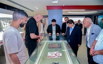 مجلس إدارة نادي الزمالك يستقبل وفد نادي الوفاق الليبي