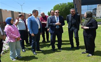 محافظ بورسعيد يوجه بإقامة معرض دائم لمنتجات مصانع المنطقة الصناعية جنوب المحافظة