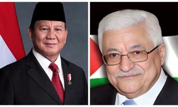رئيسا فلسطين وإندونيسيا يبحثان آخر مستجدات القضية الفلسطينية