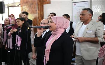 الثقافة تفاجئ رواد مترو السيدة زينب بعروض لأبطال من ذوي الهمم