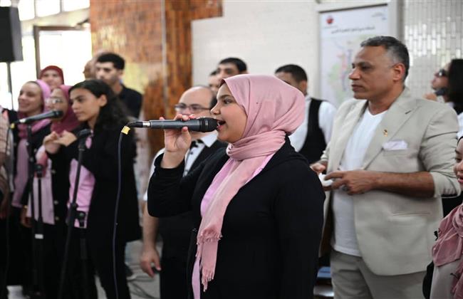 الثقافة تفاجئ رواد مترو السيدة زينب بعروض لأبطال من ذوي الهمم