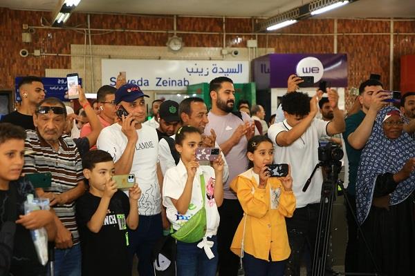محطة السيدة زينب تتحول إلى مسرح للإبداع والبهجة بدعم من وزارتي النقل والثقافة