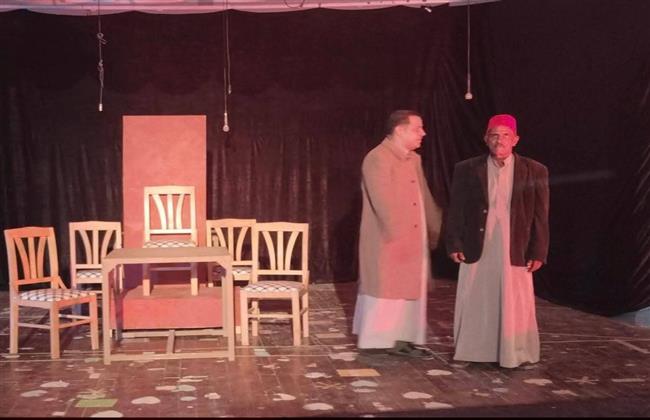 ختام ليالي العرض المسرحي "الأيام المخمورة" لفرقة السويس القومية