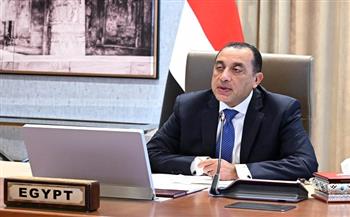 رئيس الوزراء يُلقي كلمة مصر خلال الاجتماع الافتراضي لرؤساء الدول والحكومات الأفريقية حول تفشي فيروس إيبولا