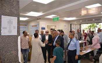محافظ الأقصر يجري جولة موسعة بمركز ومدينة القرنة ويتفقد عدداً من المشروعات الخدمية والتنموية