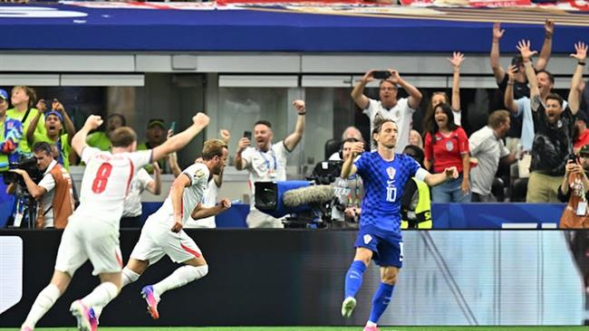 كأس العالم 2026.. تعادل إنجلترا وكرواتيا 2-2 في شوط أول ناري 