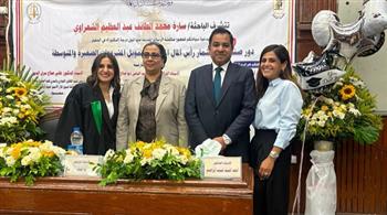 القومي للمرأة يهنئ الدكتورة سارة الشعراوي بحصولها على درجة الدكتوراه بامتياز مع مرتبة الشرف