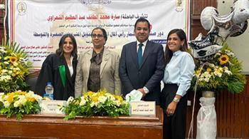 القومي للمرأة يهنئ الدكتورة سارة الشعراوي بحصولها على درجة الدكتوراه بامتياز مع مرتبة الشرف