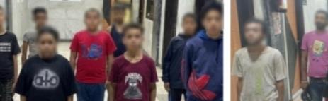 ضبط 8 أشخاص لاستغلال الأطفال في التسول وبيع السلع بالقاهرة