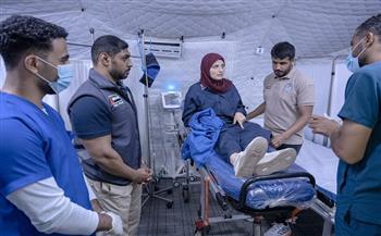المستشفى الإماراتي العائم في العريش يستقبل 5 حالات جديدة من قطاع غزة