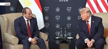الرئيس السيسي يشيد بجهود ترامب لاستعادة السلام والاستقرار بمنطقة الشرق الأوسط
