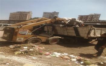محافظ الغربية يتابع جهود إزالة بؤر القمامة التاريخية.. رفع 520 طن مخلفات والتعامل مع 19 بؤرة بمراكز ومدن  