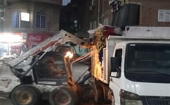محافظة الجيزة: تطهير شبكات الصرف بأوسيم وأبو النمرس 