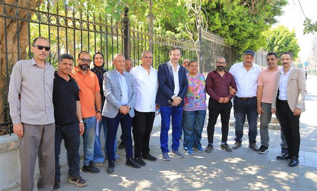 جولة ميدانية لمتابعة تطوير محيط المسارح التاريخية بالعتبة ورفع كفاءة المنطقة الثقافية بوسط القاهرة|صور