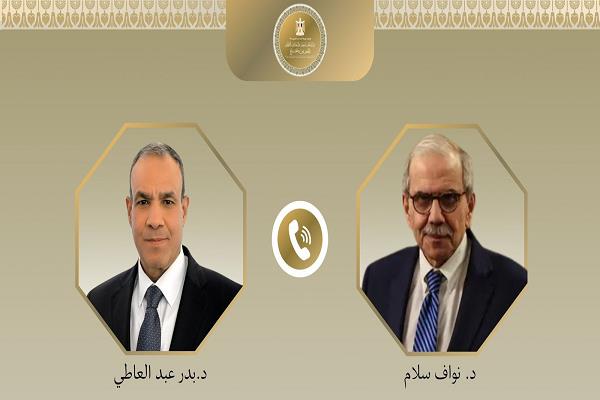عبد العاطي يؤكد دعم مصر الكامل للبنان ويدعو لانسحاب إسرائيل واحترام السيادة اللبنانية