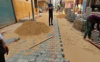 محافظ كفرالشيخ: استمرار تنفيذ أعمال الإنترلوك بشوارع عاصمة المحافظة ضمن مشروعات الخطة الاستثمارية